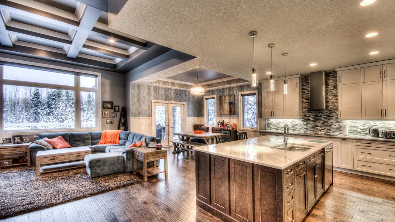 The Alexander: Urban Escapes Featured Custom Home project in Grande Prairie